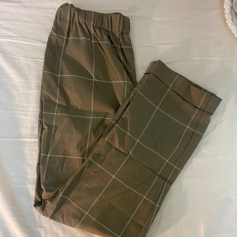 Oak & Fort Light Green Trousers Size XS